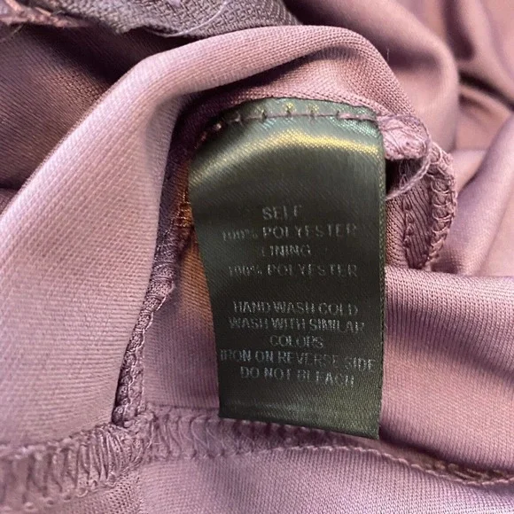 Lulus Forevermore Skater Dress In Dusty Purple Mini Halter S - Picture 7 of 8